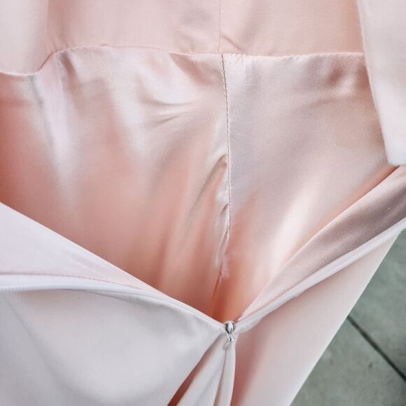 Jill Jill Stuart bhldn anthropologie I've Crepe maxi dress pink - Picture 9 of 11